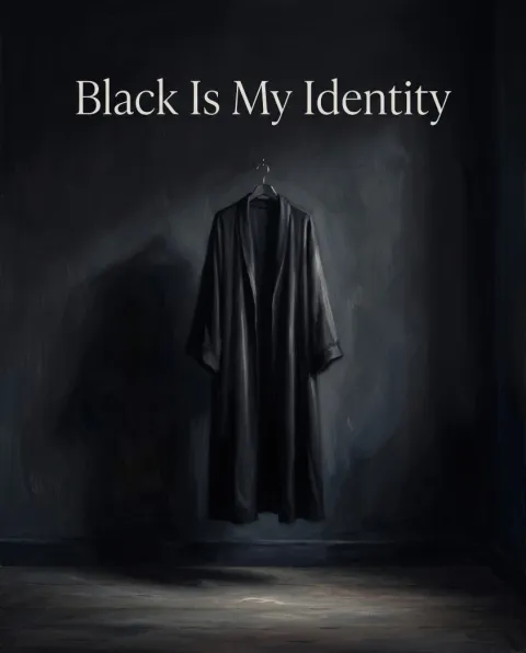 غلاف رواية Black Is My Identity