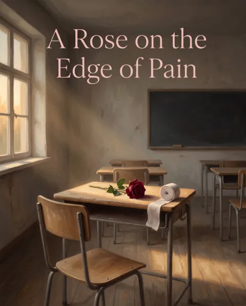 غلاف رواية A Rose on the Edge of Pain