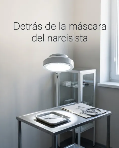 غلاف رواية Detrás de la máscara del narcisista