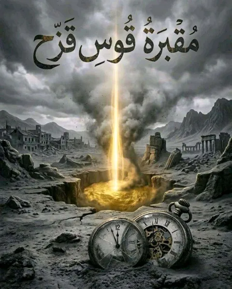 غلاف رواية مقبره قوس قزح🫀