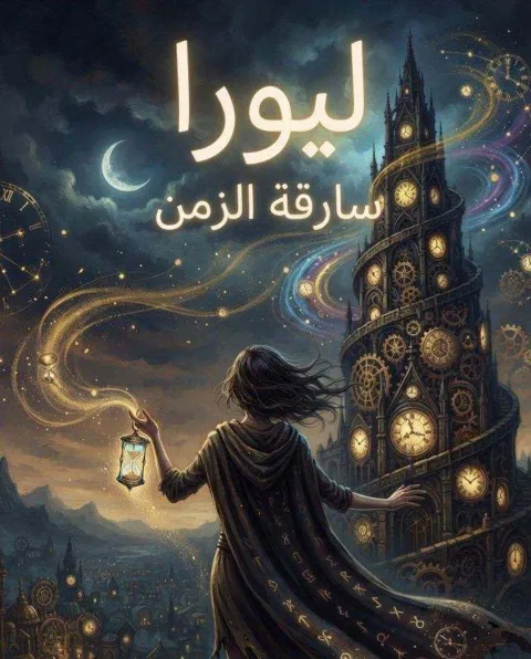 غلاف رواية سارقة الدقائق