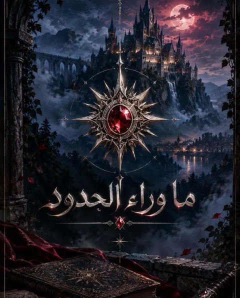 غلاف رواية ما وراء الحدود