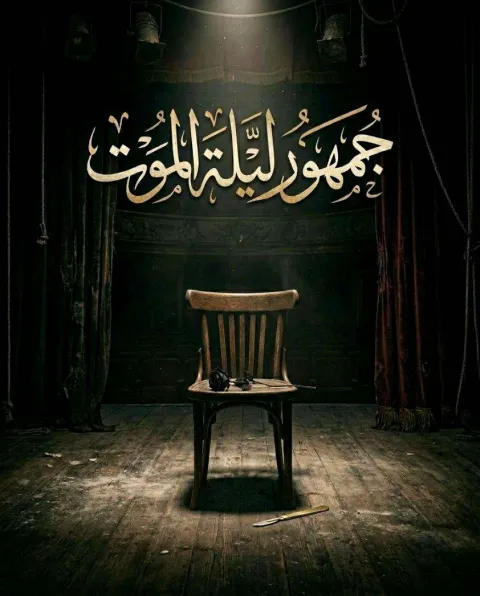 غلاف رواية جمهور ليلة الموت