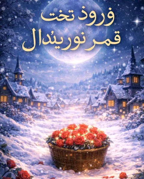 غلاف رواية ورود تحت القمر