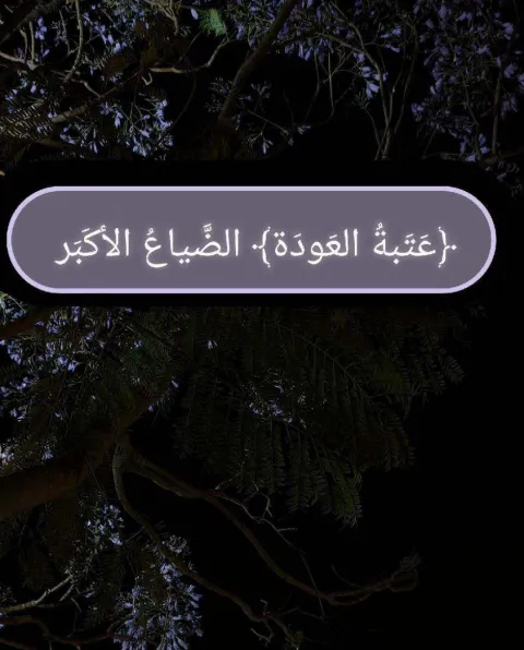 غلاف رواية ﴿عَتَبةُ العَودَة﴾ الضَّياعُ الأكَبَر