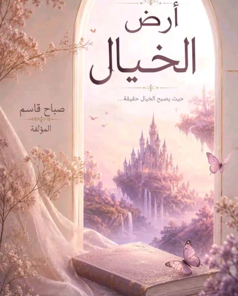 غلاف رواية أرض الخيال