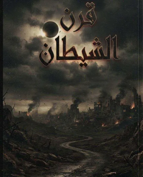 غلاف رواية قرن الشيطان