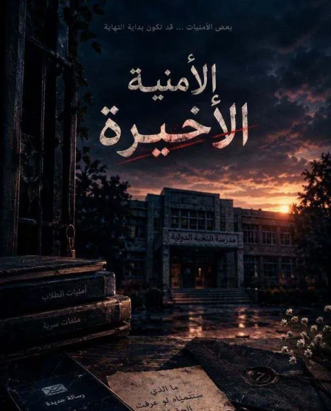 غلاف رواية الأمنية الأخيرة